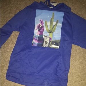 Fortnite Blue Adult Small Sweater